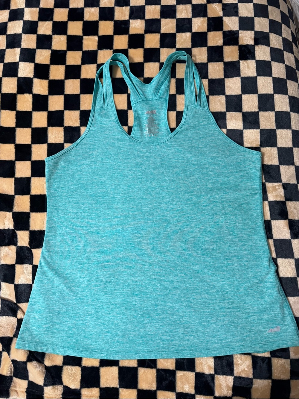 Women’s Avia Athletic Racerback Tank Top - Teal